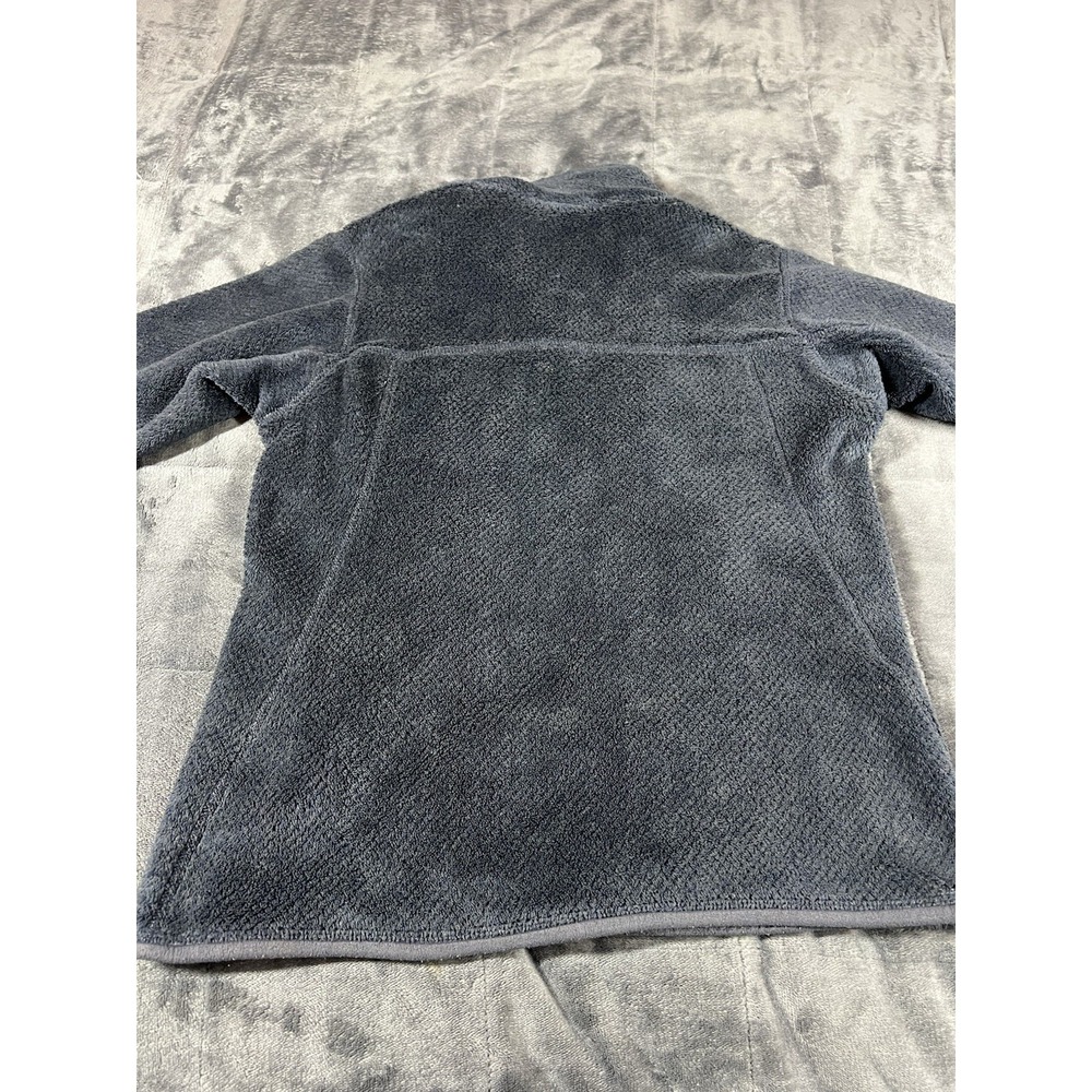 patagonia Fleece Quarter Zip Grayish‎ Blue pullover sweater Size S - Picture 9 of 10